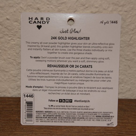 New HARD CANDY Just Glow 24k Highlighter Powder - Picture 6 of 6